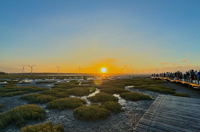 Gaomei Wetlands, Rainbow Village, Miyahara & Zhongshe from Taipei - Gaomei Wetland sunset: the reason you should do this tour