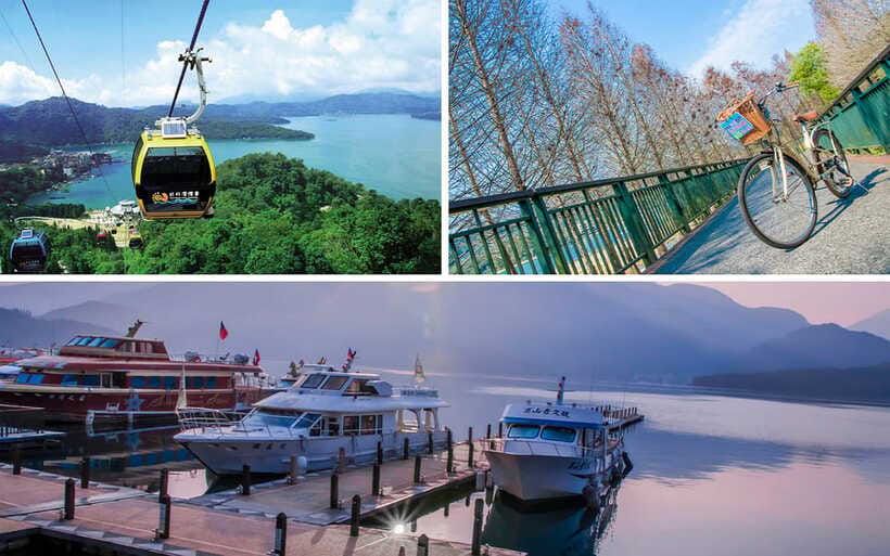 Nantou: Sun Moon Lake Combo - How to stitch biking, ropeway, and boat into one smooth day