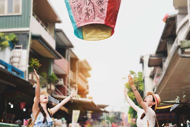 Yehliu, Jiufen & Shifen Taiwans North Coast Day / Night Tour - Shifen Old Street and the sky lantern launch you’ll remember